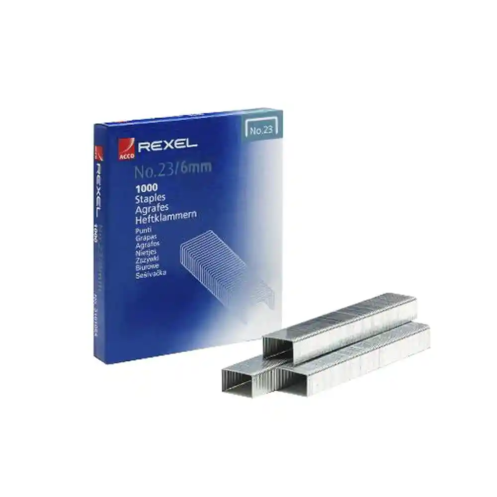 Caja 1000 Corchetes 23/6 Gbc Rexel
