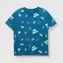 Polera Skate de Niño Marine Talla 4A Colloky