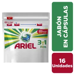 Ariel Detergente en Cápsulas Power Pods 3 en 1