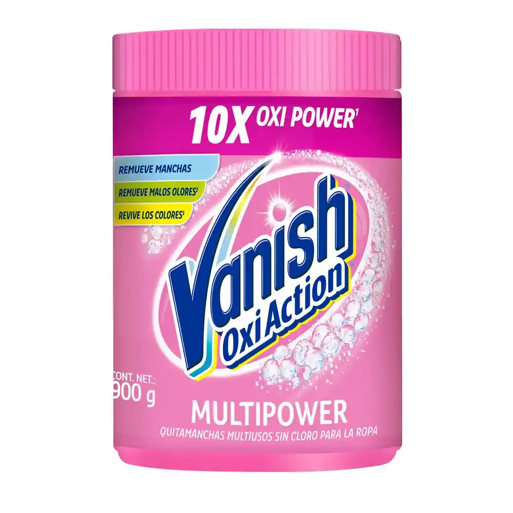 Vanish Quita Manchas Polvo Oxi Action