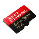64gb Memoria Microsd Sandisk Extreme Pro