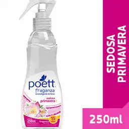 Poett Aromatizante de Telas Fraganza Sedosa Primavera