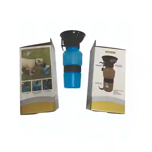 Kiboo Pets Recipiente de Agua Para Paseo Botella