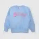 Polerón Bordado De Niña Lavanda Talla 3a