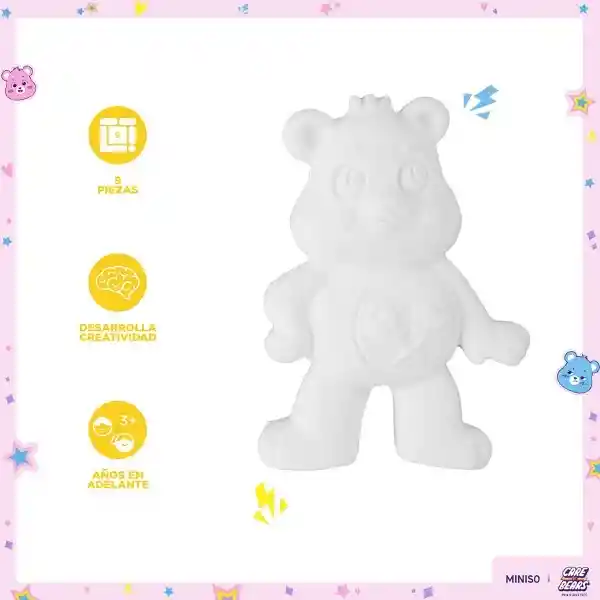 Kit de Pintura Osito Cariñositos Miniso