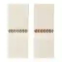 Set Libretas Espiral 11 x 16 cm Casaideas