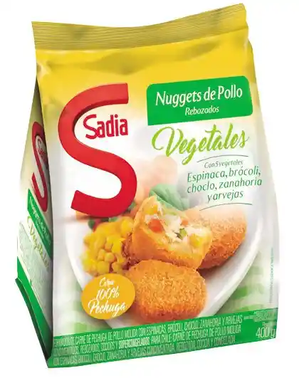 Sadia Nuggets de Pollo con Vegetales