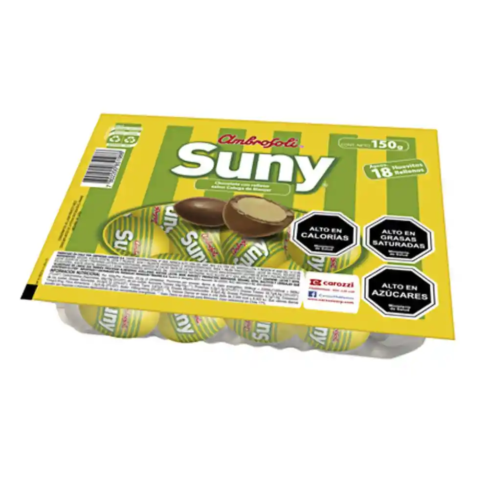 Suny Huevitos de Chocolate Rellenos