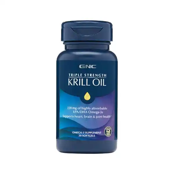 Gnc Suplemento Dietético Krill Oíl Bio Omega-3 (270 mg)