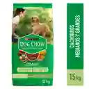 Dog Chow Alim Perro Cach Rz Med/Gde 15 K