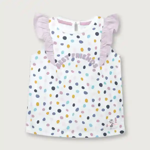 Polera Sin Mangas Disney de Niña Lila Talla 18M Opaline