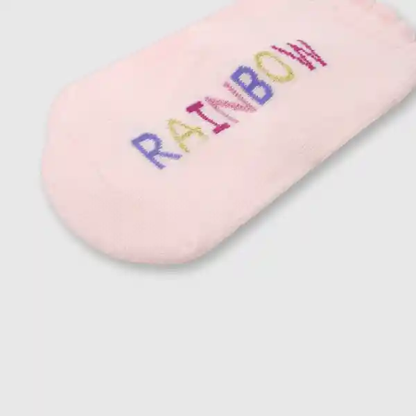 Pack Calcetines de Bebé Niña Azul Rainbow Talla 14/16 Colloky