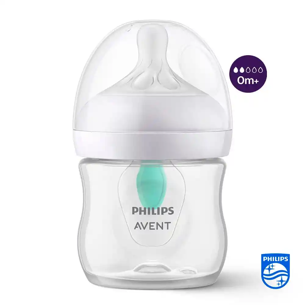 Tetero Avent Natural Airfree 0 Meses + 4oz/125ml
