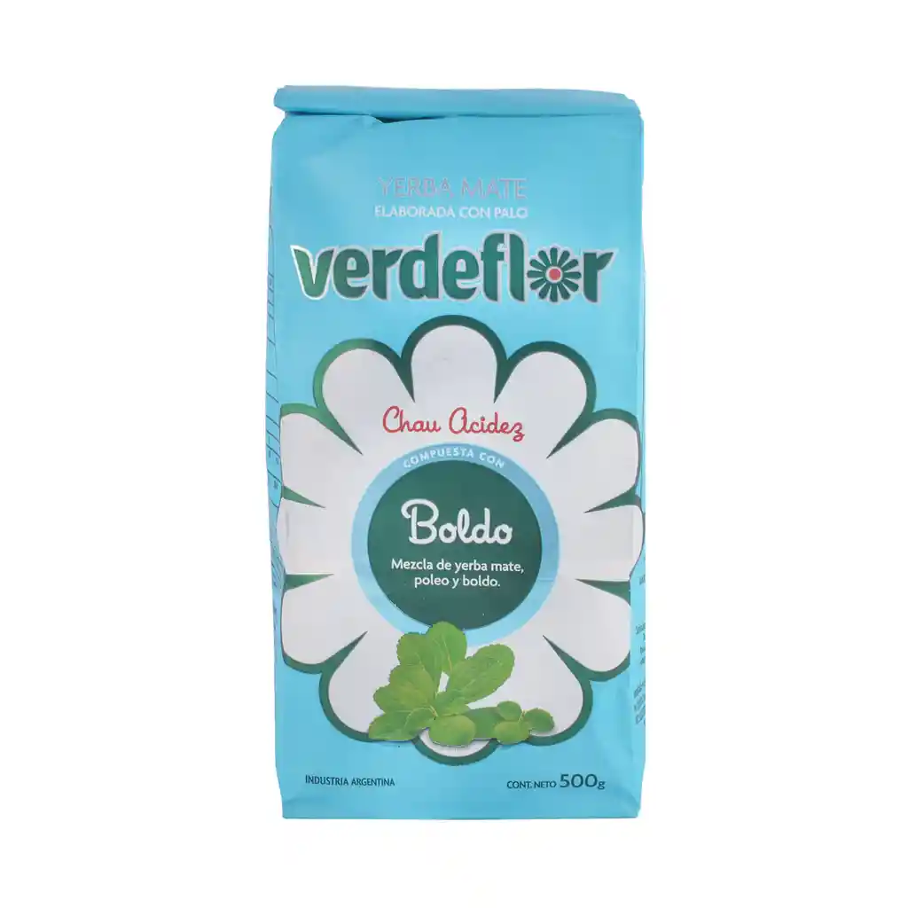 Verdeflor Mezcla de Yerba Mate Poleo y Boldo