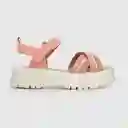 Sandalias Velcro Niña Naranjo Talla 38