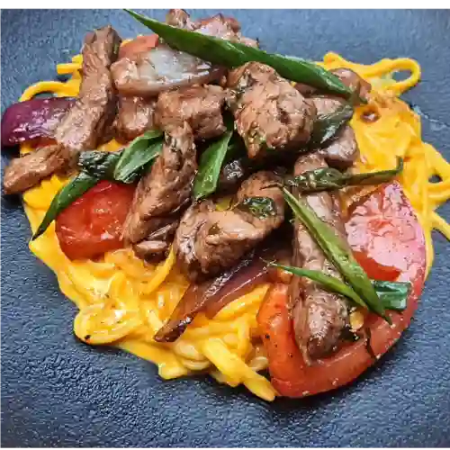 Tallarín a la Huancaína