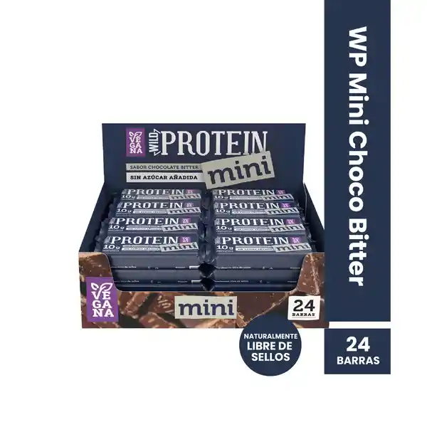 Wild Protein Barrita Mini Chocolate Bitter