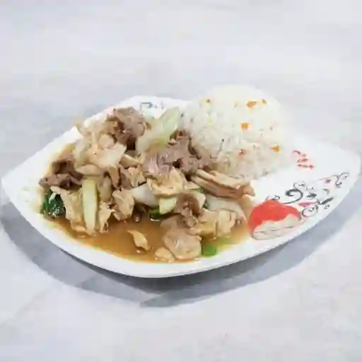 Colacion mixto con arroz