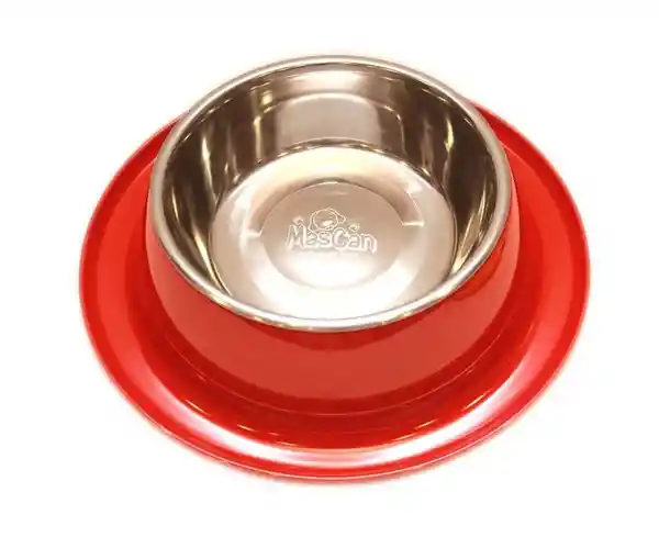 Mascan Plato Anti Hormigas Rojo Talla S