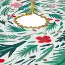 Cubre Árbol Con Estampado Navideño Diámetro 90 cm Casaideas