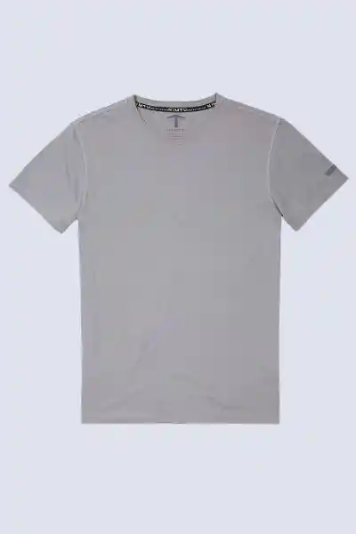 Camiseta Básica Tres Cruces Grey Melange Talla XL Nimtu