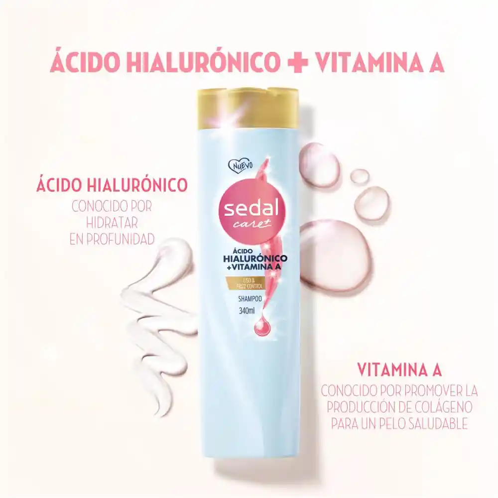 Sedal Acondicionador Acido Hialuronico y Vitamina A