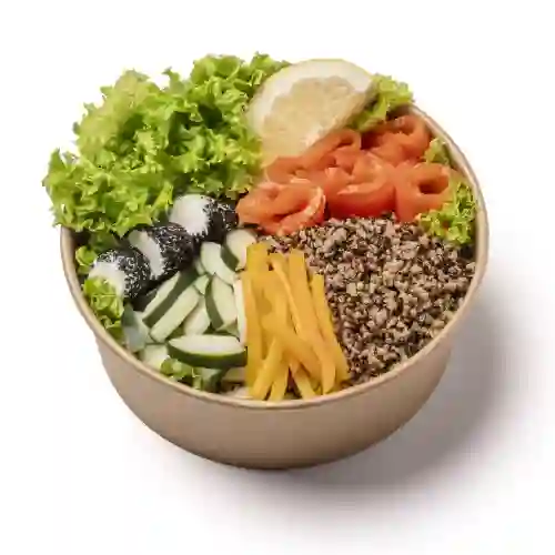 Ensalada Salmón Ahumado