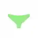 Bikini Calzón Tanga Costura Invisible Verde Talla M Samia