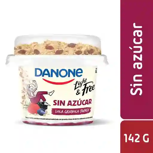 Danone Yogurt Light & Free Berries Granola Crunch