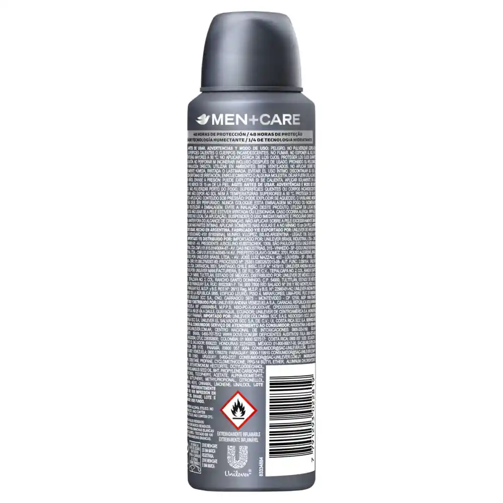 Dove Men Antitranspirante Invisible Dry en Aerosol