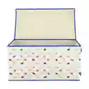 Baúl Organizador de Tela Con Divisiones 60 x 30 x 30 cm