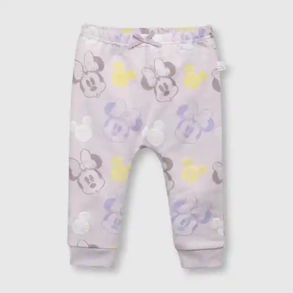 Pantalón de Bebé Niña Minnie Lila Talla 6/9M Colloky