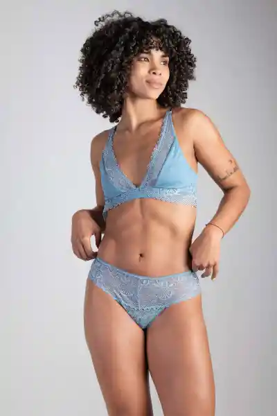 Angela Hincapie Bralette Juana Steelblue Talla L