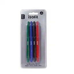 Isofit Bolígrafo en Gel De Colores