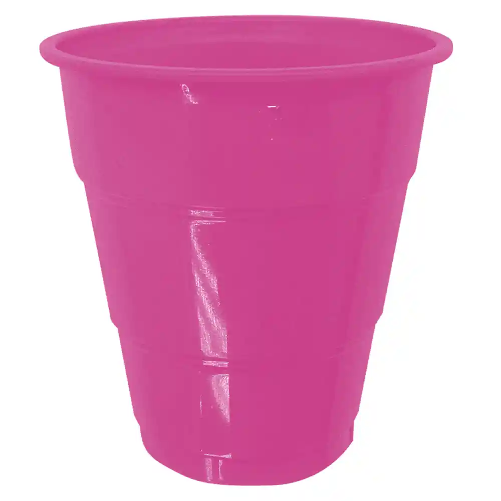 Big Party Set 10 Vasos Fucsia