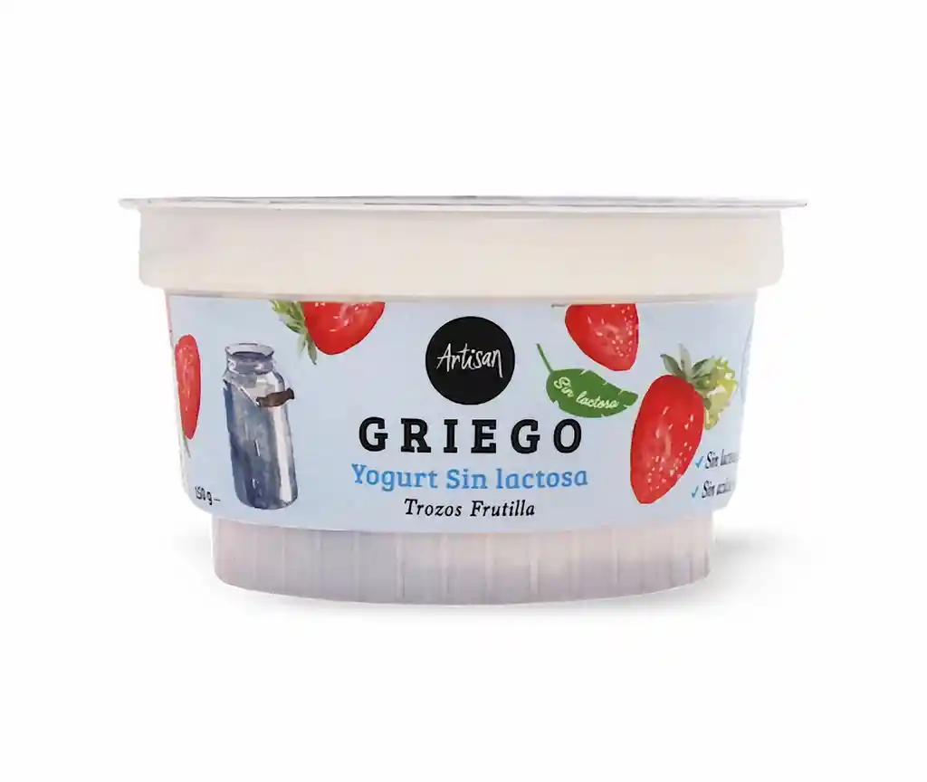 Artifrut Yogurth Griego Frutilla 150 g