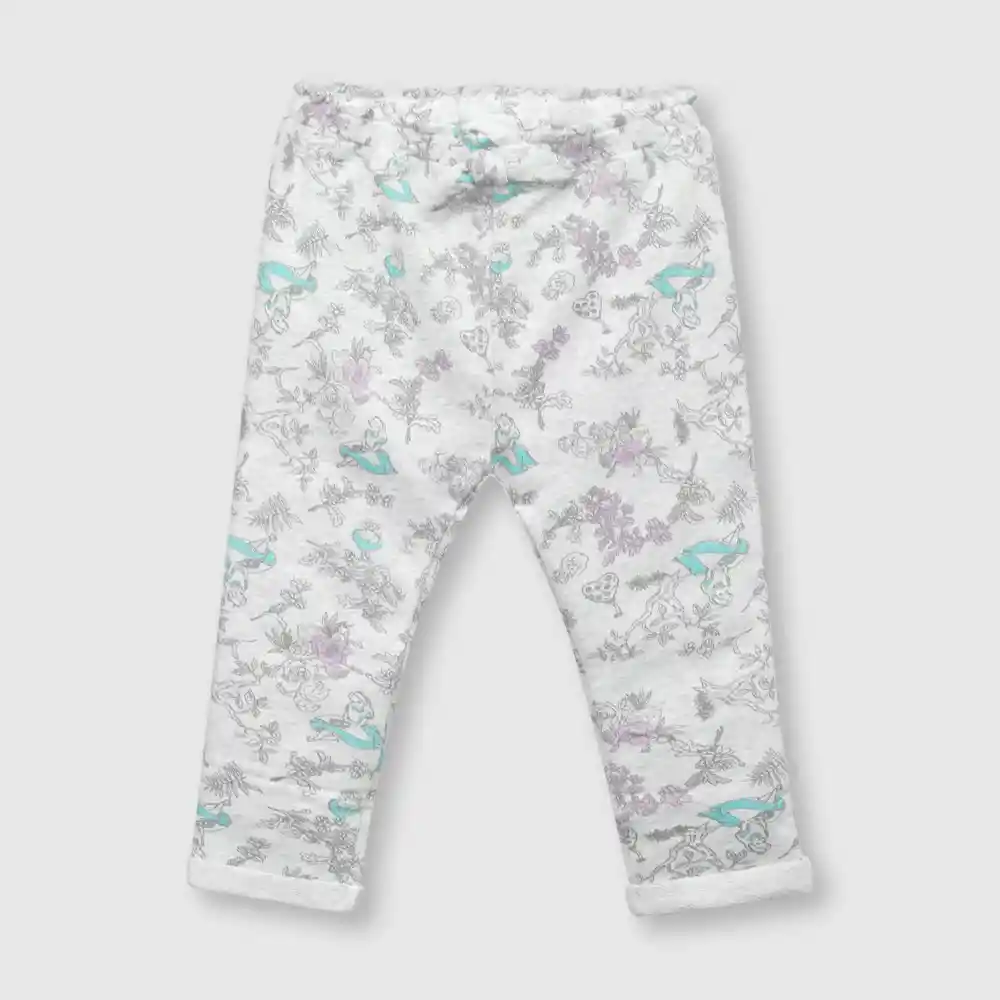 Pantalón Alicia Para Bebé Niña Gris Talla 36m