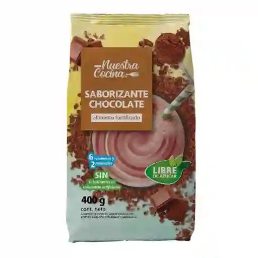 Nuestra Cocina Saborizante Sabor Chocolate Sin Azúcar