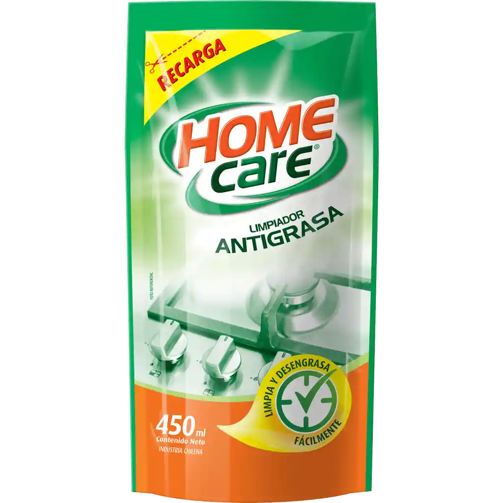 Limpiador Antigrasa Home Care Doypack