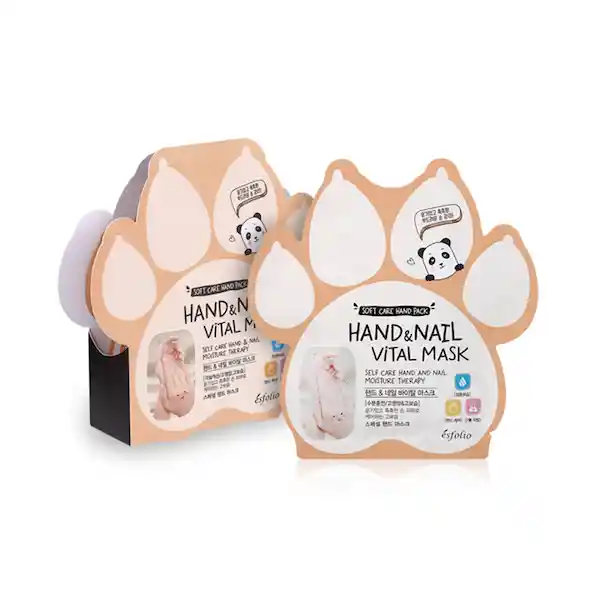 ÉsfolioMascarilla Para Manos Hidratante Hand & Nail Vital Mask