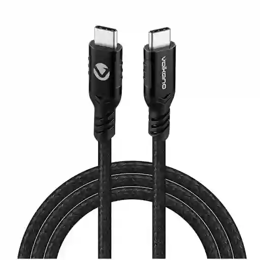 Volkano Cable Tipo-C a Tipo-C 100W Serie Weav 1.2 m