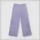 Pantalón de Buzo Ancho de Niña Morado Talla 12A Colloky