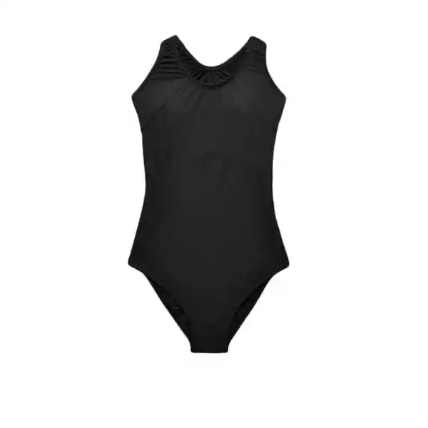 Traje Deportivo Rabajado Niña Negro Talla M Samia