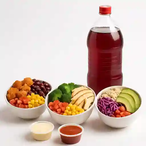 Promo Bowls 3 y Bebida 1.5 Lts