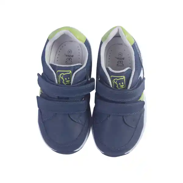 Zapatillas Bebe Niño Azul Pillin 24