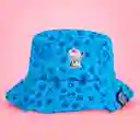 Sombrero Bucket Super Mario Bros Azul Miniso