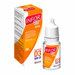 Infor ® Vit. D3 (800 Ui) Gotas X 30 Ml