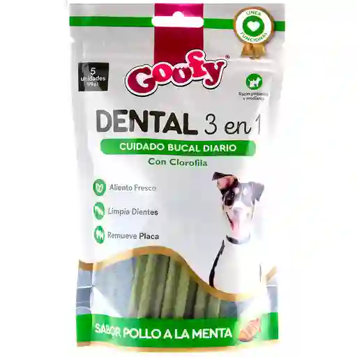 Goofy Snack para Perro Dental 3 en 1
