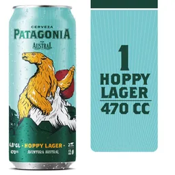 Patagonia Cerveza Austral Hoppy Lager en Lata