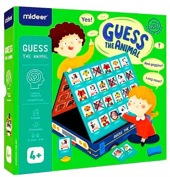 Mideer Juego Adivina El Animal